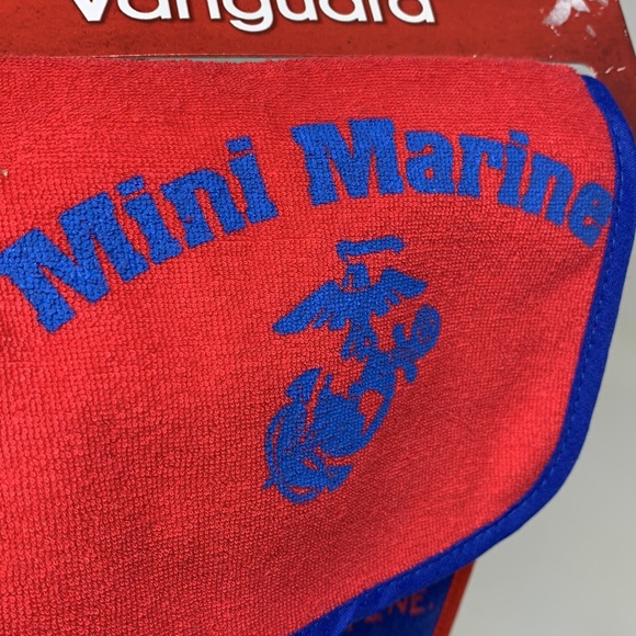 Set of 2 Burp cloths mini marine nwt by vanguard - Picture 16 of 17